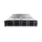Серверная Платформа Gooxi SL201-D12R-NV-G4 2U Direct-attached Backplane 12_2.5/3.5 SAS/SATA/NVMe Hard Drive Bay Eagle-stream Server Barebone + 800W CRPS modules + standard rail kit, фото 1