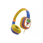 Проводные наушники Harper KIDS HN-302 оранжевый/синий, накладные, проводной, фото3