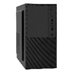 Компьютерный корпус Minitower ExeGate BAA-308U2-AAA450 (mATX, БП AAA450 с вент. 8см, 1хUSB+2хUSB 3.0, HD Audio, черный), фото 1