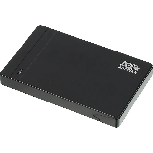 Внешний корпус для HDD AgeStar 3UB2P3 SATA III пластик черный 2.5'