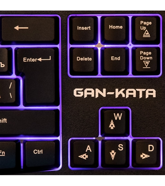 Клавиатура проводная DIALOG KGK-45U GAN-KATA