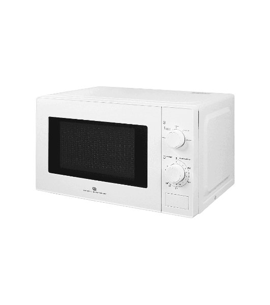 Микроволновая печь General Electronics GE-MS620W белый, 20 л, 700 Вт, переключатели — поворотный механизм