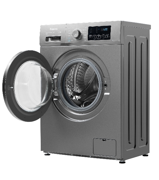 Стиральная машина Бирюса WM-SM712/08 M Металлик, загрузка фронтальная 7 кг, 1200 об/мин, класс А+++