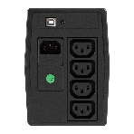 Источник бесперебойного питания ExeGate Smart LB-1000.LCD.AVR.4C13.USB (1000VA/650W, LCD, AVR, 4*C13, USB, батарея 12V 9Ah, черный), фото5