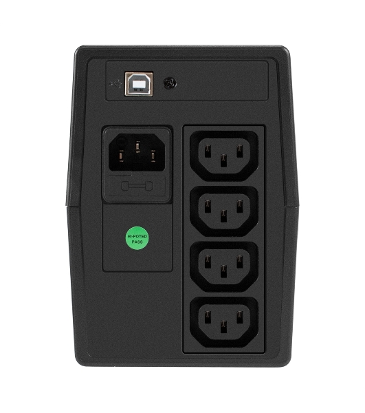 Источник бесперебойного питания ExeGate Smart LB-1000.LCD.AVR.4C13.USB (1000VA/650W, LCD, AVR, 4*C13, USB, батарея 12V 9Ah, черный)