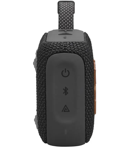 Колонка порт. JBL Go 4 черный/оранжевый 4.2W 1.0 BT