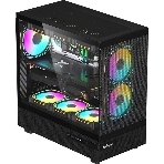 Компьютерный корпус AeroCool/Formula Crystal Z8 черный без БП ATX 9x120мм 7x140мм 1xUSB2.0 1xUSB3.0 1xUSB3.1 audio bott PSU, фото5