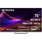 Телевизор Skyworth 75' 75X87G черный QD-Mini LED UHD 144Hz Smart TV 3GB/16GB, фото3