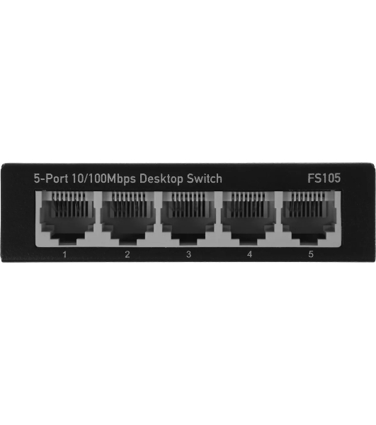 Коммутатор Cudy FS105, 5×100 Мбит/с