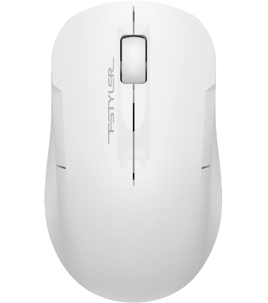 Мышь беспроводная A4Tech Fstyler FG15CS Air2 белый, 1200 dpi, радиоканал, USB, кнопки - 3
