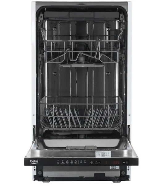Встраиваемая посудомоечная машина Beko BDIS25961, черный, 44.8 см, 9 компл., 55 дБ, класс A