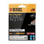 Щетка для УШМ Denzel 100 мм, плоская, нейлоновая щетина, посадка 22,2 мм, фото2