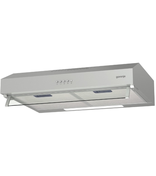 Вытяжка встраиваемая Gorenje WHU529EX/M нержавеющая сталь управление: кнопочное (1 мотор)