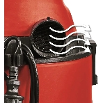 Строительный пылесос Einhell TC-VC 1825 (2342430) красный, 1250 Вт, уборка сухая/влажная, пылесборник мешок/контейнер, 25 л, фото7