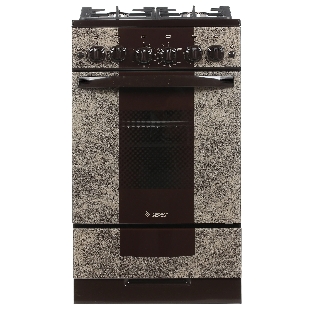 Плита газовая Gefest 5500-02 0114 коричневый, конфорок 4 шт, духовка 52 л, 50 см x 85 см x 58.5 см