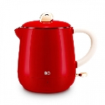 Чайник электрический BQ KT1717P Red. Мощность:1000 Вт, Объем 0,6л, фото 1