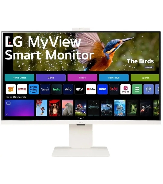 Монитор 31.5' LG 32SR85U-W IPS 3840x2160, 60 Гц, 5 мс, 16:9, 400 кд/м2, 2xHDMI, 1хUSB-C, 3хUSB, белый