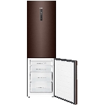 Холодильник Haier C4F740CLBGU1 коричневый двухкамерный 286/115л морозилка снизу, No Frost, фото5