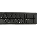 Клавиатура Qumo Office Element K65 проводная, USB Type-A, чёрный, фото2