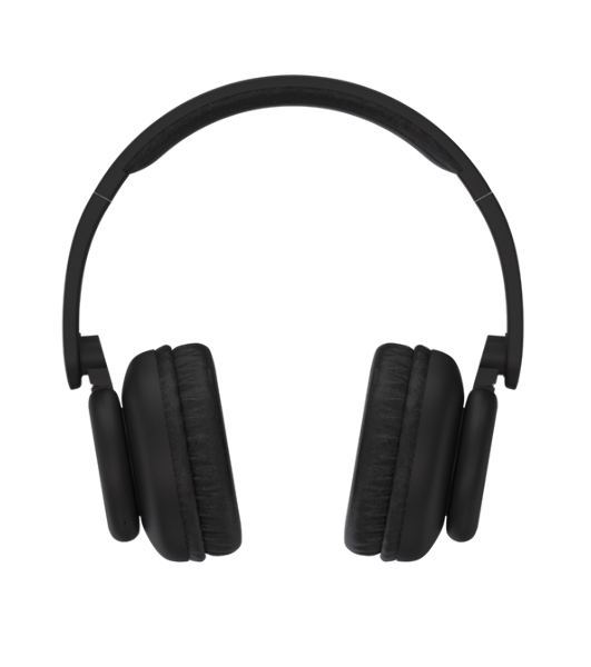 Беспроводные наушники Maxvi MHF-200BT черный, полноразмерные, Bluetooth, встроенный микрофон, до 15 ч
