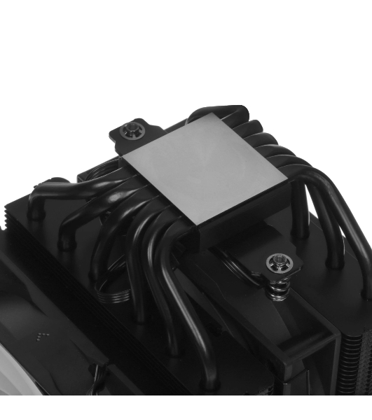 Кулер для процессора DEEPCOOL AG620 BK ARGB V2 черный 120мм алюминий+медь 1850rpm 29.4db 4-pin 260W 157мм