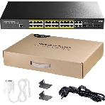 Коммутатор Cudy GS2028PS4-400W, 24×1 Гбит/с, 4×1 Гбит/с Combo (RJ-45/SFP), фото4