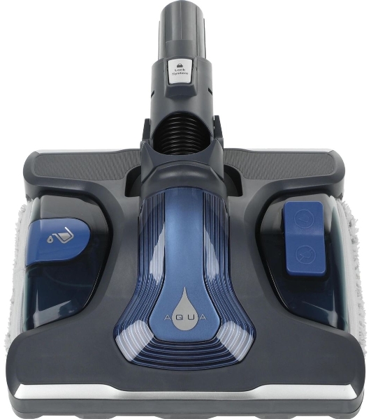 Пылесос вертикальный Tefal X-Force Flex 11.60 Aqua TY9890WO синий/серый, питание от аккумулятора, 130 Вт, уборка сухая/влажная, пылесборник 0.9 л