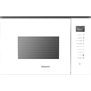 Микроволновая печь Hotpoint MF25G WH H белый, 25 л, 900 Вт, переключатели - сенсорные