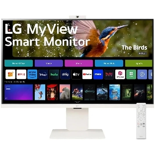 Монитор 31.5' LG 32SR85U-W IPS 3840x2160, 60 Гц, 5 мс, 16:9, 400 кд/м2, 2xHDMI, 1хUSB-C, 3хUSB, белый
