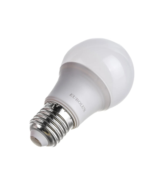 Лампа светодиодная EUROLUX LL-E-A60-11W-230-6K-E27 груша