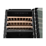 Винный шкаф встраиваемый ZÜGEL ZCWI570DB черный, 145 л, 2 отсека, 57 бут., фото5
