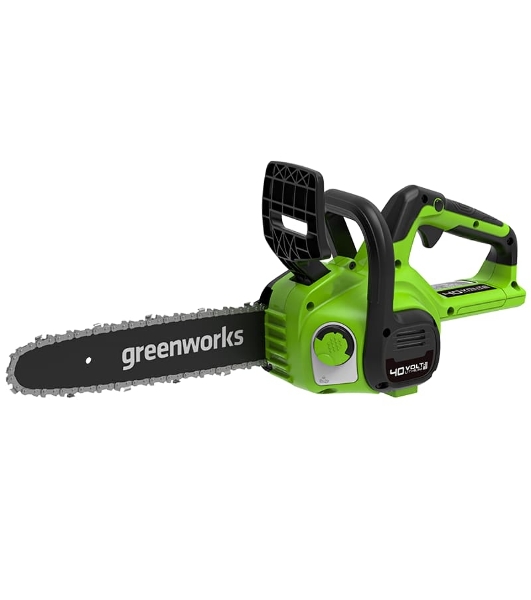 Цепная пила аккумуляторная GreenWorks G40CS30IIK4, 40V, 30 см, с 1* АКБ 4А*ч и ЗУ (2007807UB)
