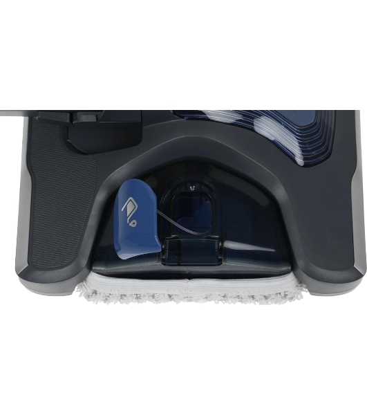Пылесос вертикальный Tefal X-Force Flex 11.60 Aqua TY9890WO синий/серый, питание от аккумулятора, 130 Вт, уборка сухая/влажная, пылесборник 0.9 л