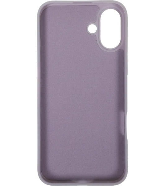 Чехол (клип-кейс) BoraSCO для Apple iPhone 16 Plus Microfiber Case лавандовый (73686)