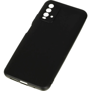 Чехол (клип-кейс) BORASCO Silicone Case, для Xiaomi Redmi 9t, черный
