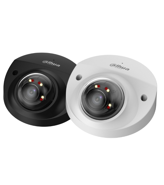 Уличная мини-купольная IP-видеокамера Dahua DH-IPC-HDBW2449FP-AS-IL-0360B Smart Dual Light с ИИ 4Мп, 1/2.9” CMOS, объектив 3.6мм, видеоаналитика, ИК до 30м, LED до 30м, IP67, корпус: металл