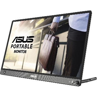 Монитор 15.6' ASUS ZenScreen MB16AHP IPS 1920x1080, 60 Гц, 5 мс, 16:9, 250 кд/м², micro HDMI, USB-C, динамики, черный