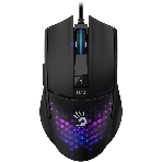 Мышь проводная A4Tech Bloody L65 Max черный/фиолетовый, 12000 dpi, USB, кнопки - 7, фото 1