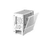 Компьютерный корпус Deepcool CH360 WH без БП, боковое окно (закаленное стекло), 2x140мм ARGb LED вентилятор спереди и 1x120мм ARGb LED вентилятор сзади, белый, mATX, фото3