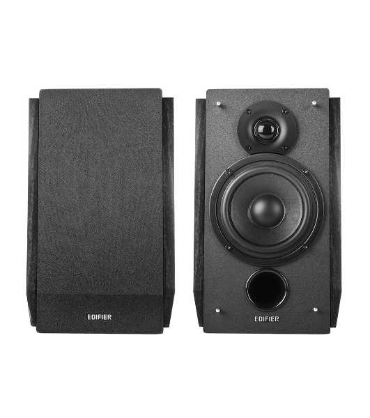 Колонки Edifier R1855DB Black Активные, 70W RMS, 60-20000Гц, дерево, пульт ДУ, Bluetooth 5.0,выход на сабвуфер,Opt/Coaxial,2 RCA