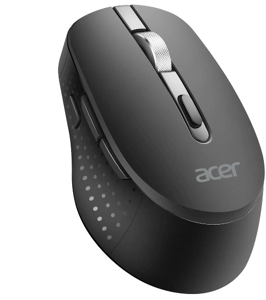 Мышь беспроводная Acer OMR310 черный, 1600 dpi, радиоканал, Bluetooth, USB, кнопки - 7