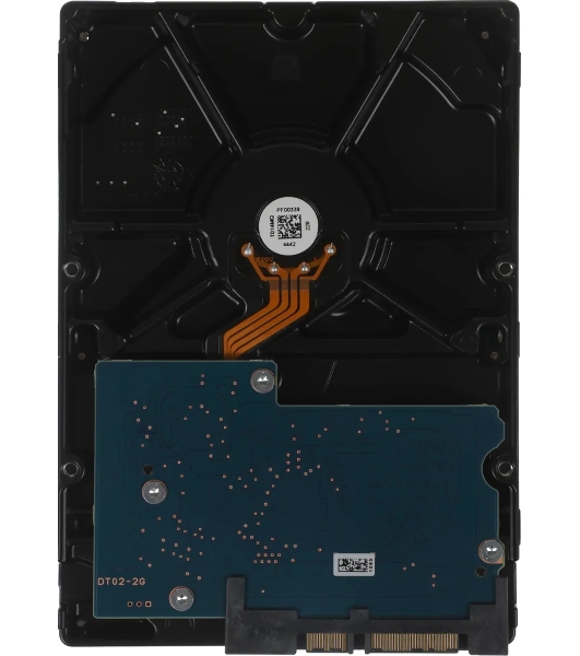 Жесткий диск Toshiba Surveillance HDD 3.5' SATA 2Tb, 5400rpm, 128MB buffer, 512e, SMR, DT02ABA200V, 1 year