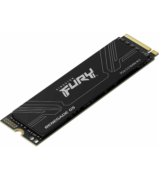 Накопитель SSD Kingston Fury Renegade, 4096Gb, M.2(22x80мм), NVMe, PCIe 5.0 x4, 3D TLC, R/W 14800/14000MB/s, IOPs 2 200 000/2 200 000, TbW 4000, DWPD 0.5 (12 мес)