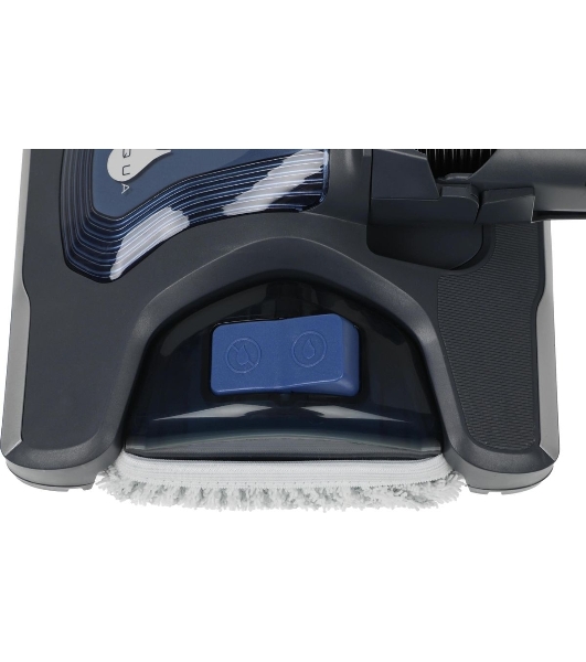 Пылесос вертикальный Tefal X-Force Flex 11.60 Aqua TY9890WO синий/серый, питание от аккумулятора, 130 Вт, уборка сухая/влажная, пылесборник 0.9 л