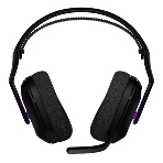 Гарнитура Logitech G522 Lightspeed чёрный, беспроводная + проводная, Bluetooth 5.3/USB, радиус 30 м, подсветка, съёмный микрофон, фото3