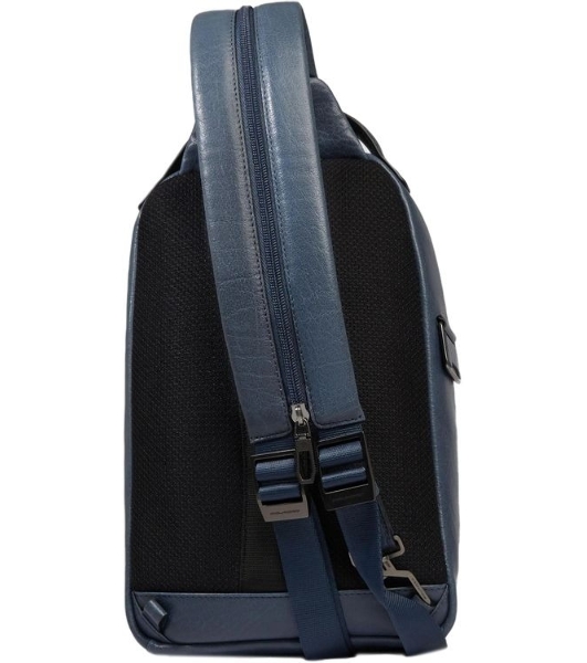 Рюкзак слинг мужской Piquadro Solm CA7028S141/AV серо-голубой кожа
