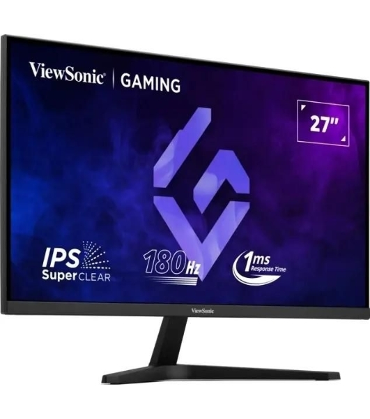 Монитор ViewSonic 27' VX27G1-HD черный IPS LED 16:9 HDMI матовая 300cd 178гр/178гр 1920x1080 180Hz DP FHD 3.5кг