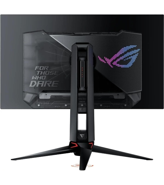 Монитор 26' ASUS ROG Swift PG27AQDP OLED, 2560x1440, 480 Гц, 0.03 мс, 450 кд/м², 16:9, 2xHDMI 2.1, 1xDP 1.4, 2xUSB 3.0, 1x3.5мм, черный