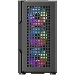 Компьютерный корпус 1STPLAYER TRILOBITE T7-P черный ATX 4x120мм LED fans T7-P-BK-4F1, фото6