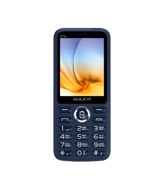Мобильный телефон Maxvi K15c синий
